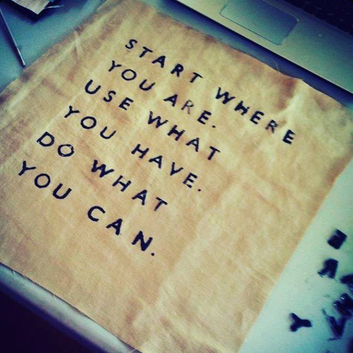 commitlife's tweet image. #Start where you are. Use what you have. Do what you can. #commitlife