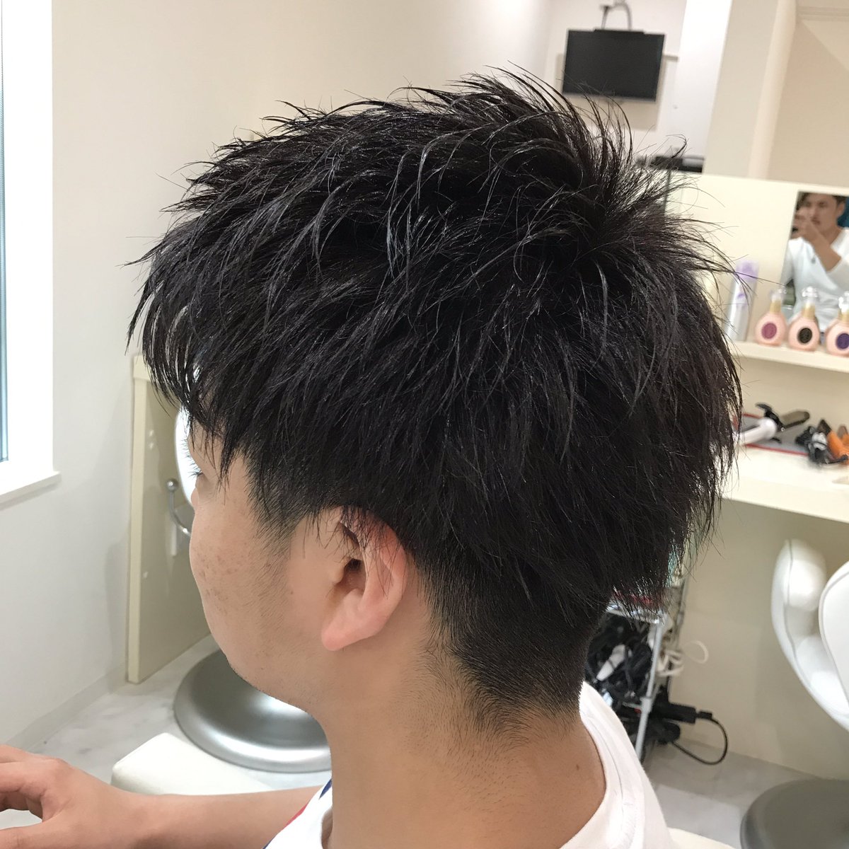 矢野雄也 Pa Twitter 黒に近いダークアッシュ カット ヘアカット