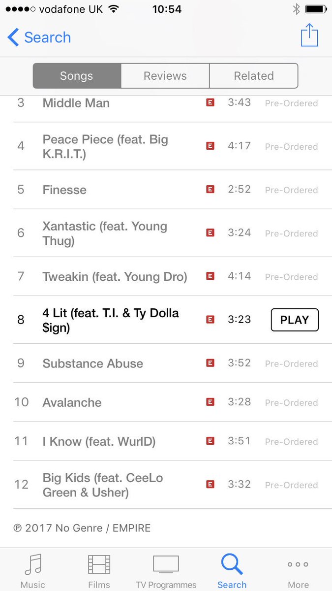GoBobbyRay9's tweet image. .@bobatl just dropped his new album track list!!!!