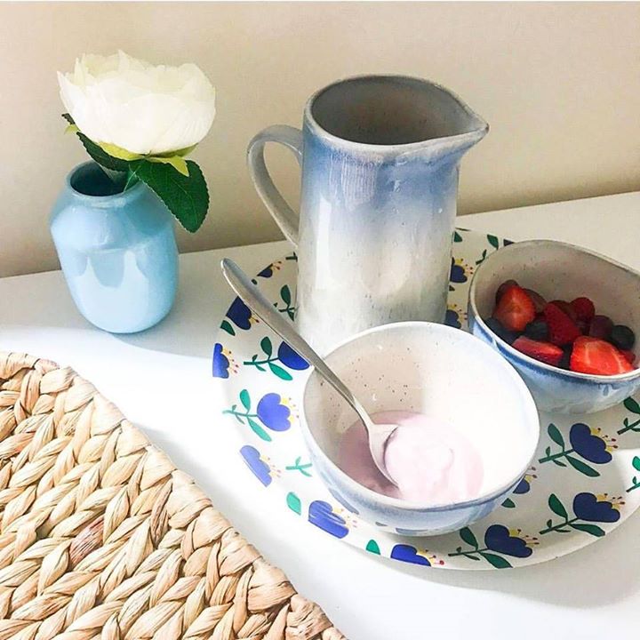 Verwen jezelf met een lekkere lunch in dit servies van aardewerk 😍