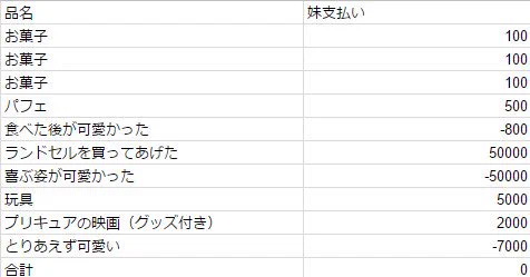 ツンデレ兄貴ｗｗ妹に買ってあげたものをすべてメモしてるｗｗｗ