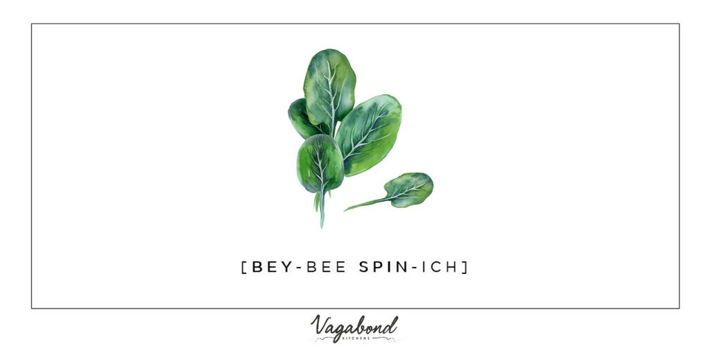 Baby spinach; a versatile and nutritious vegetables. It packs the health of heartier greens like kale with a milder taste.
