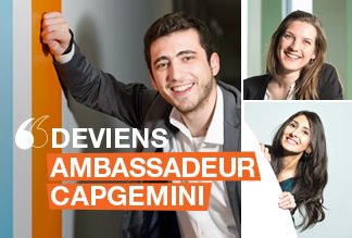 Rejoignez la 2nde édition du Programme Etudiants Ambassadeurs Capgemini ♠ Les inscriptions sont ouvertes ! > ow.ly/RY9930blOHD