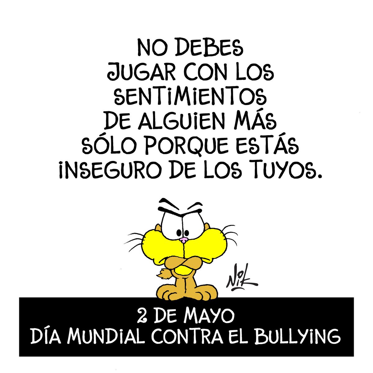 Día Mundial contra el Bullying #BuenMartes #stopbullying #diamundialcontraelbullying