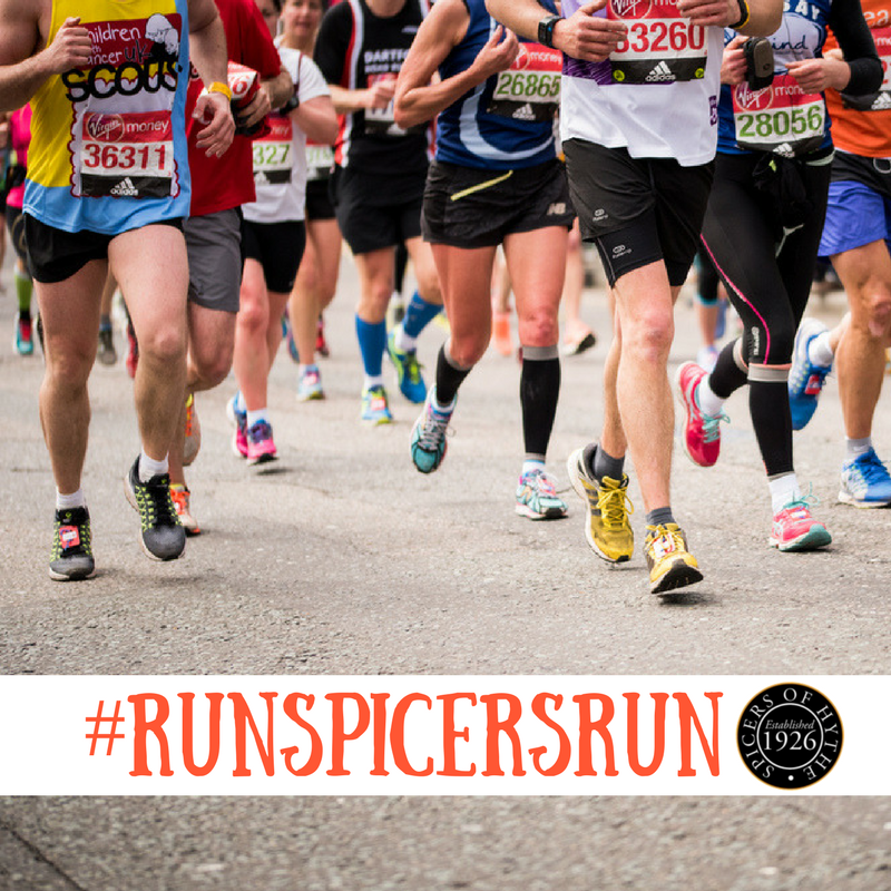 SpicersofHythe's tweet photo. Did you run this year's #LondonMarathon? Enter #RunSpicersRun to win a £100 #charity donation & a deluxe #hamper! https://t.co/awYZutHf93 https://t.co/v2bNmdGh5z