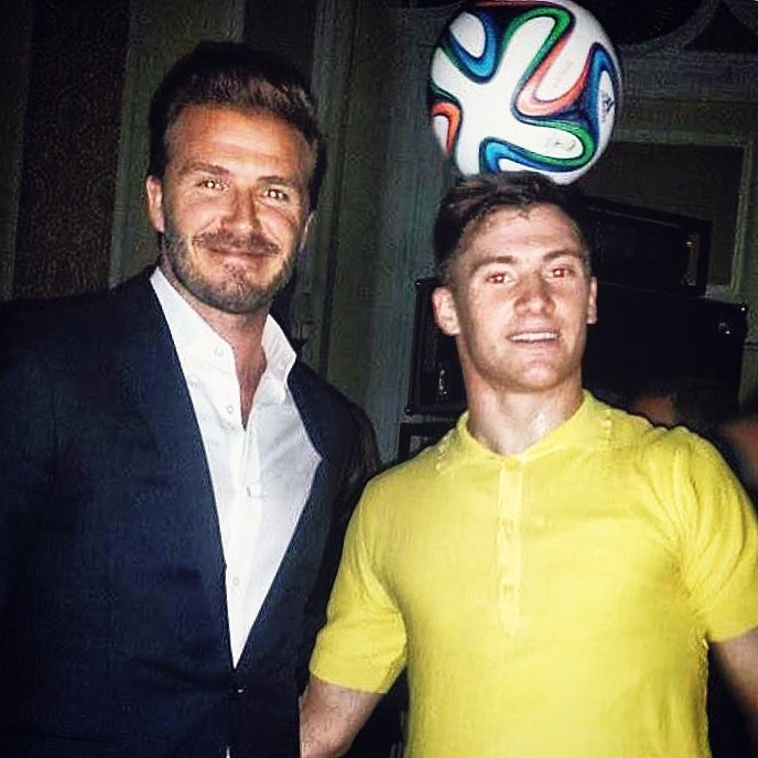 Happy birthday  Sir David Beckham   