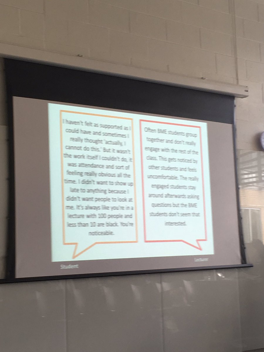 Cat_Turhan's tweet image. The comments on the right are lecturers talking about BME students - really shocking. BME students are not an institutions problem #REACT17