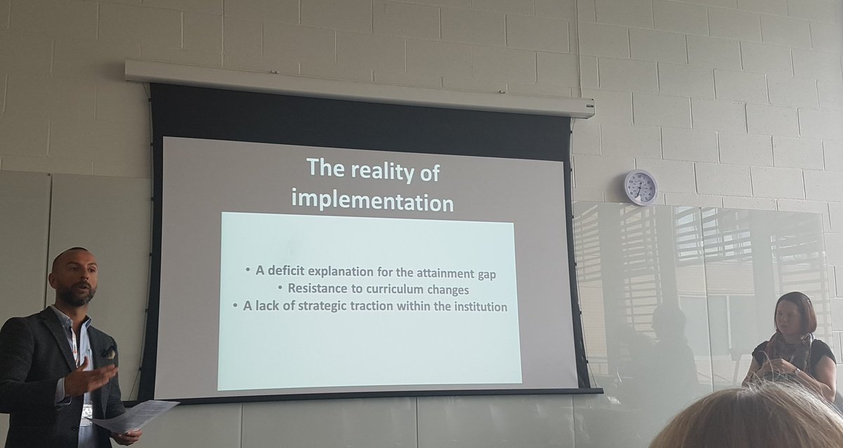 ElganHughes's tweet image. Great session on the reality, challenges, and value added of implimenting a strategy in tackling the BME attainment gap #REACT17 @REACT_SE