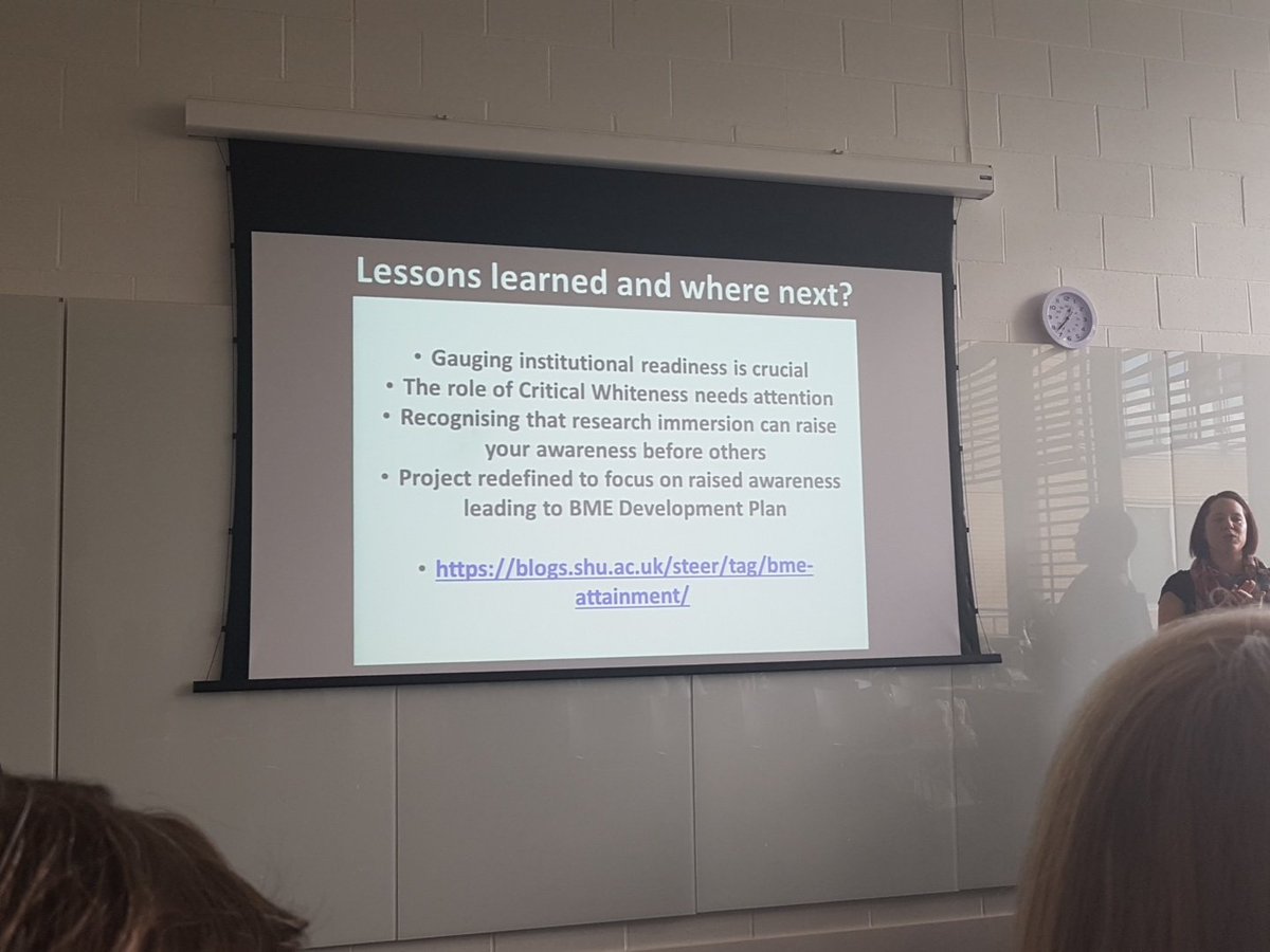 ElganHughes's tweet image. Great session on the reality, challenges, and value added of implimenting a strategy in tackling the BME attainment gap #REACT17 @REACT_SE