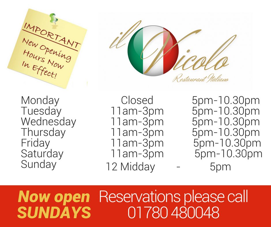 Having enjoyed the Bank Holiday we're back to our normal opening hours this week &amp; that includes Sunday. To book -bit.ly/2n4aBh5