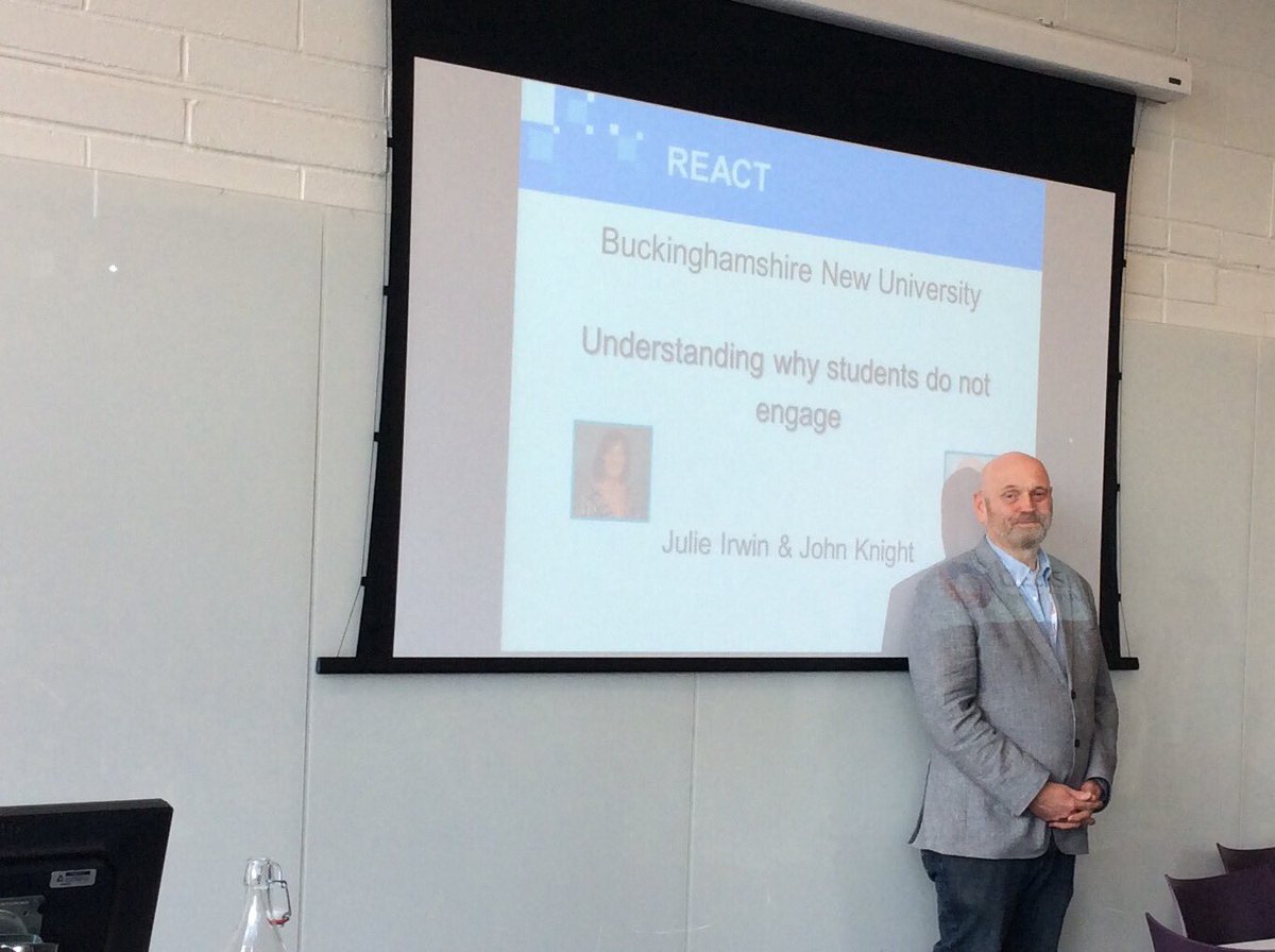 julieirwin22's tweet image. Presenting th Bucks New Uni REACT project understanding student engagement fantastic to share , develop and understand #React17