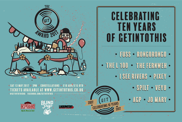 themusicmanual's tweet photo. Wow @GetintothisHQ big all-dayer for the #GIT17 awards - not to be missed ๐ฅhttps://t.co/UWa0m2BNVd https://t.co/krMcBVoNqy