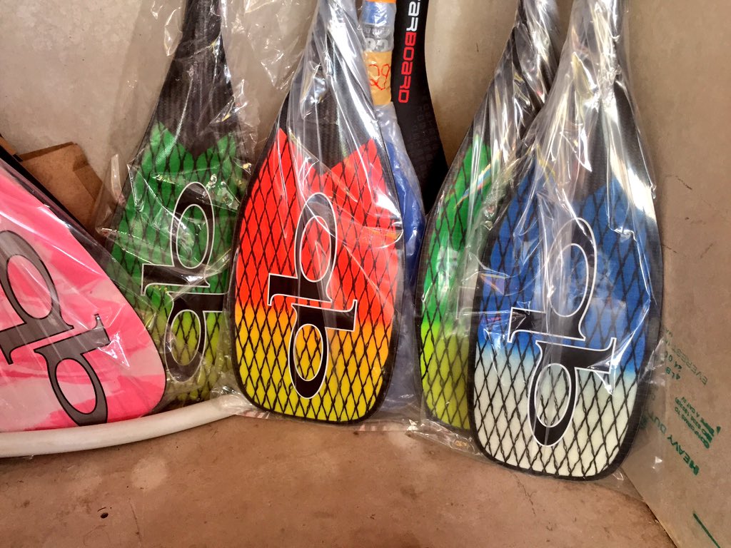 New <a href="/qbpaddles/">Quickblade Paddles</a> have arrived! What's your favourite colour? #bluepearl #sup #qb #paddle #paddleboard