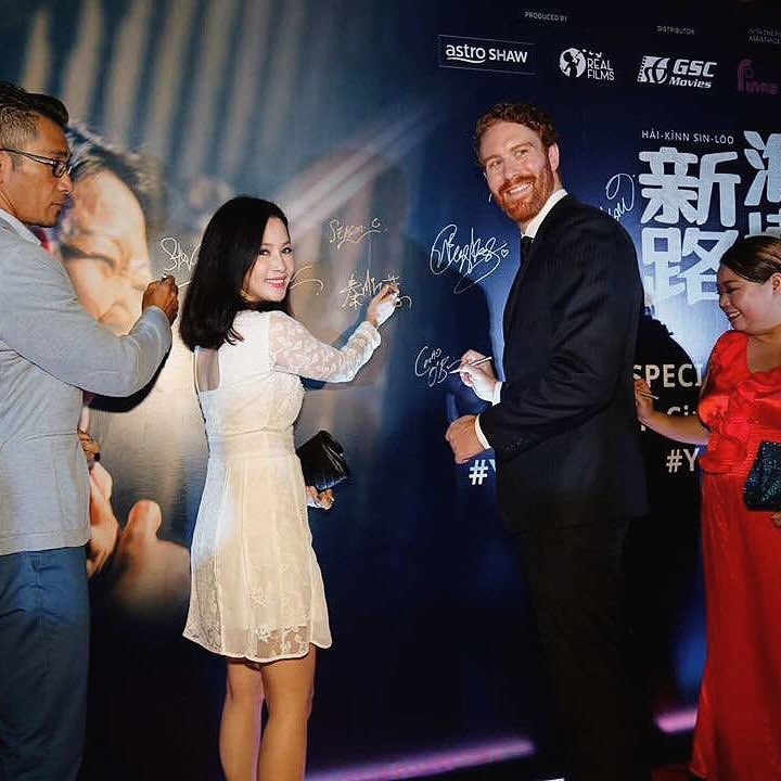 collective_tm's tweet photo. #ChadO'Brien on the promotional circuit in Penang Malaysia for the film #YouMeanTheWorldToMe in which he has a supporting role! #ymtwtm https://t.co/Xus3MoRsGb