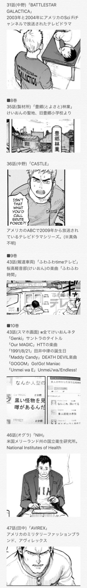 斑井 ᒡ 亜人tシャツ等の元ネタ一覧 参考までにどうぞ T Co Shzqmvlzm5 Twitter