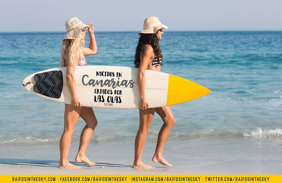 Nacidos en Canarias; Criados por las olas...