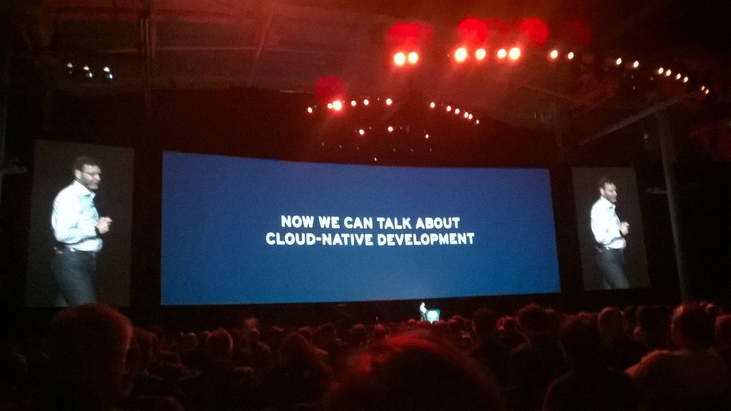 RHMiddleware's tweet image. Oh, yes. #cloudnative #rhsummit