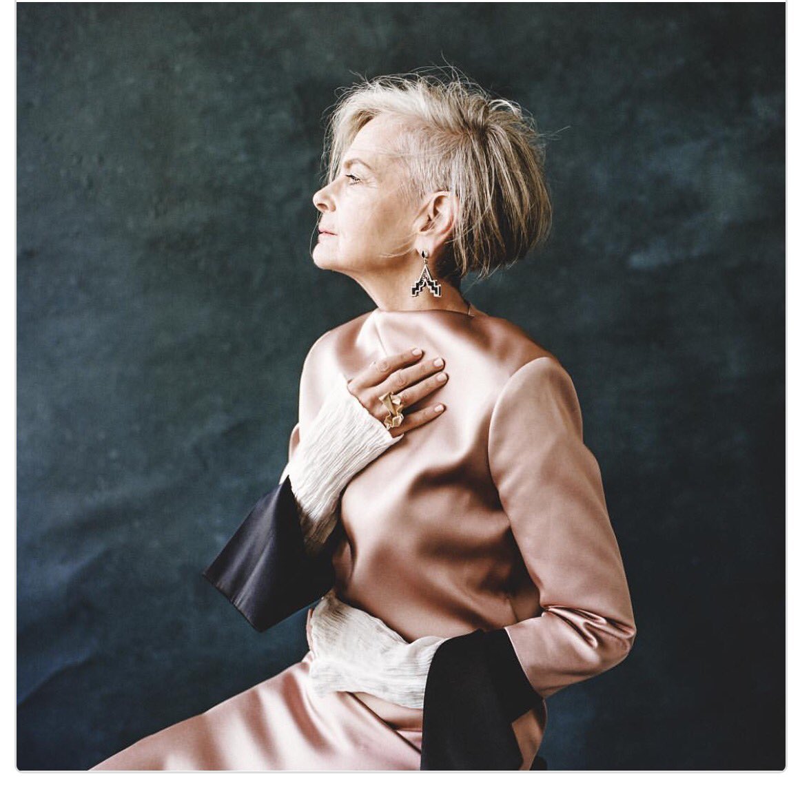 "It's irrelevant how old you are." 63-year-old Lyn Slater, New York teacher, fashion goddess.