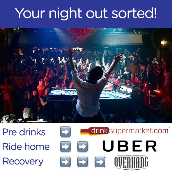 LaptopLockIn's tweet image. Sorted ✅ @DrinkSuperMkt + @Uber + @OverhangDrinks = 😃
Discounts only at laptoplockin.com