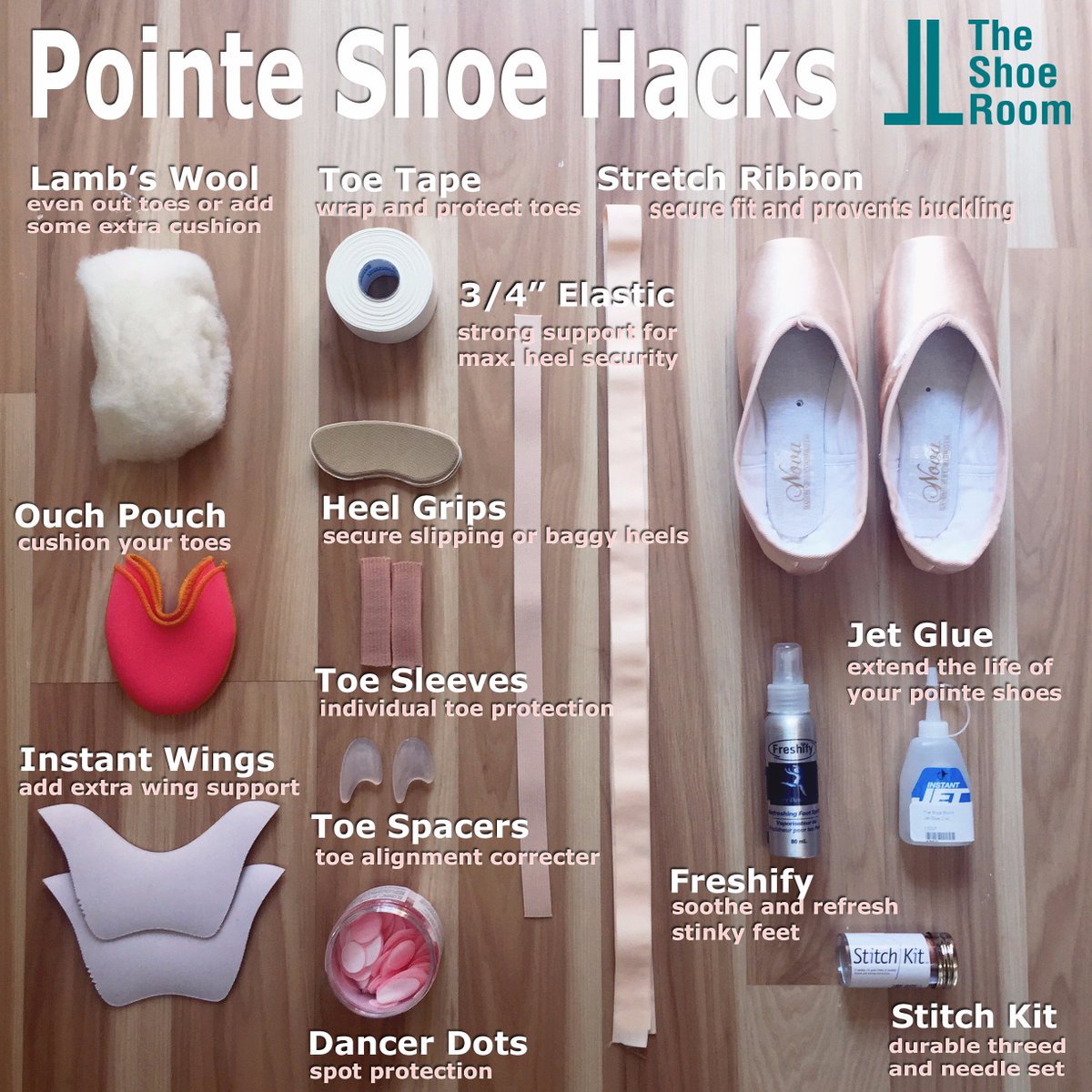 pointe shoe glue