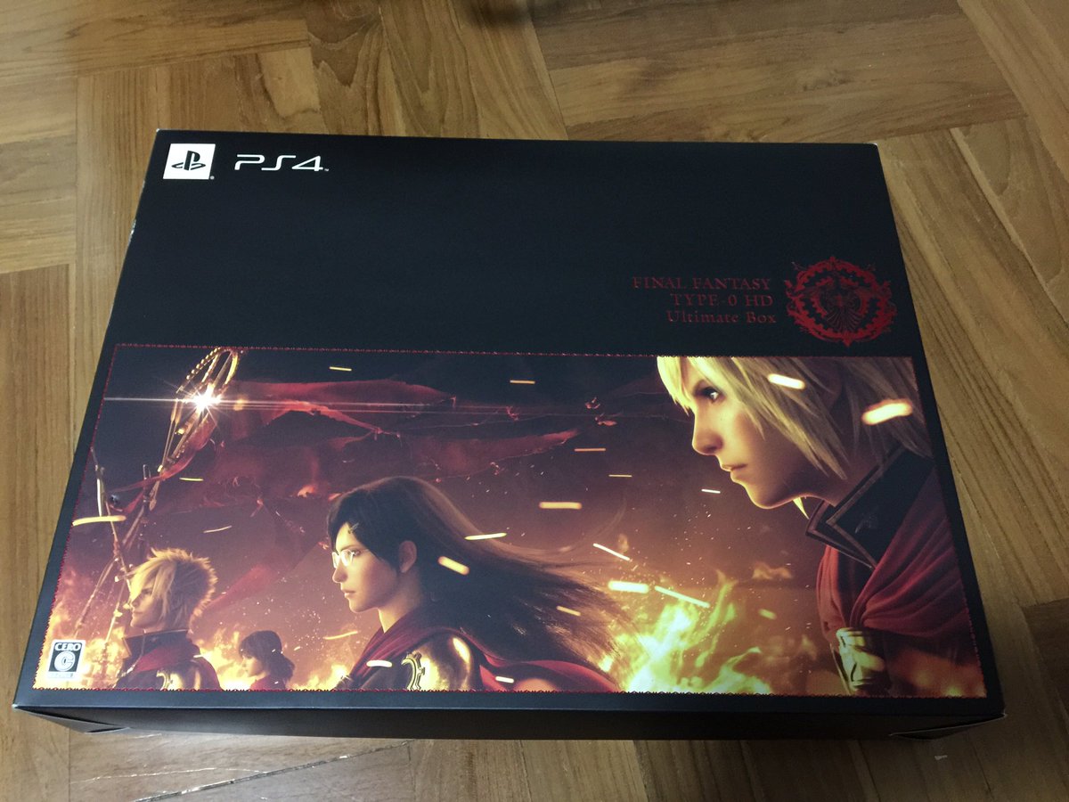 SlothMachineTH's tweet image. Ayee, finally I got this boxset 😍😆 #fftype0 #finalfantasy #classzero