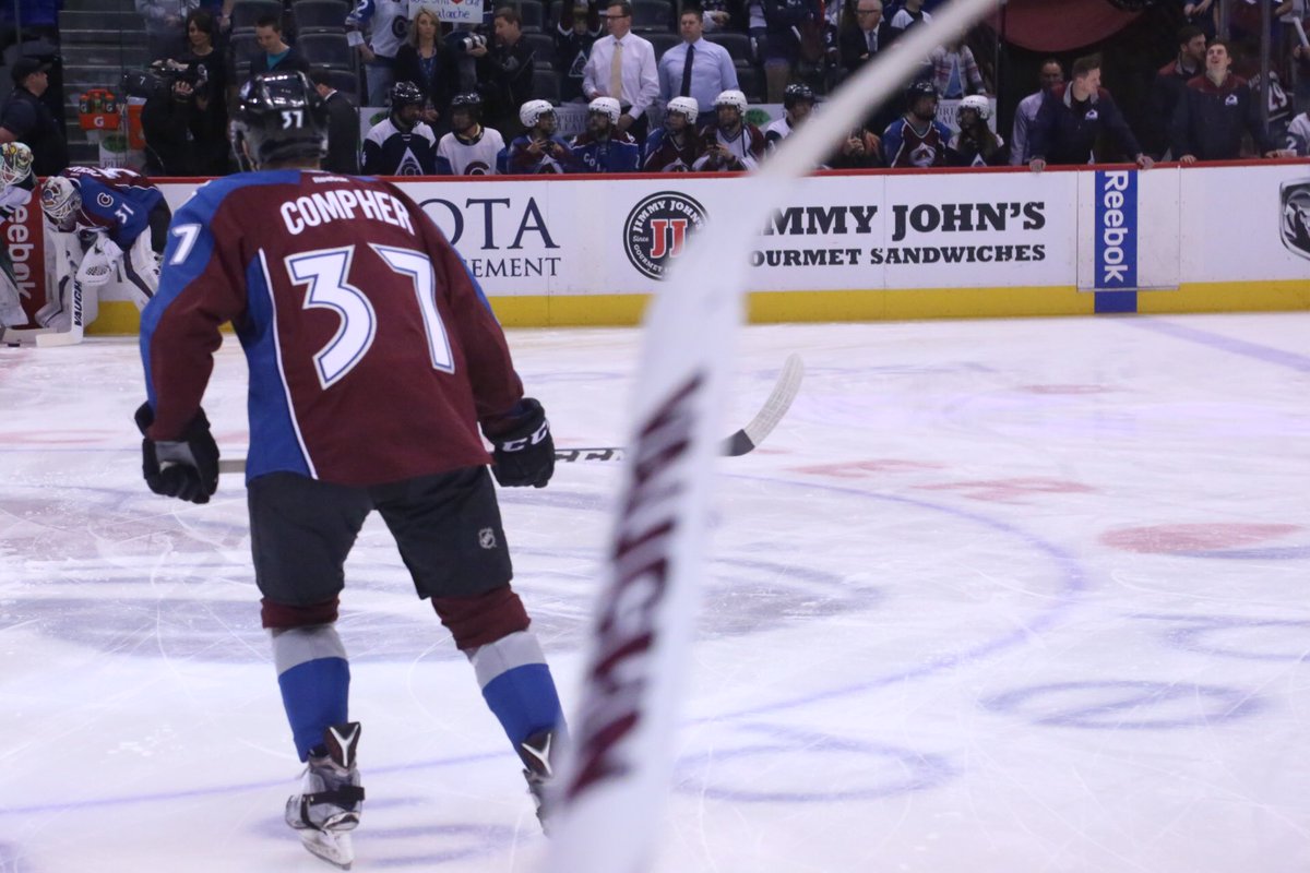 JT Compher | Pregame  #CameraRollClearout https://t.co/XXOrASFygH