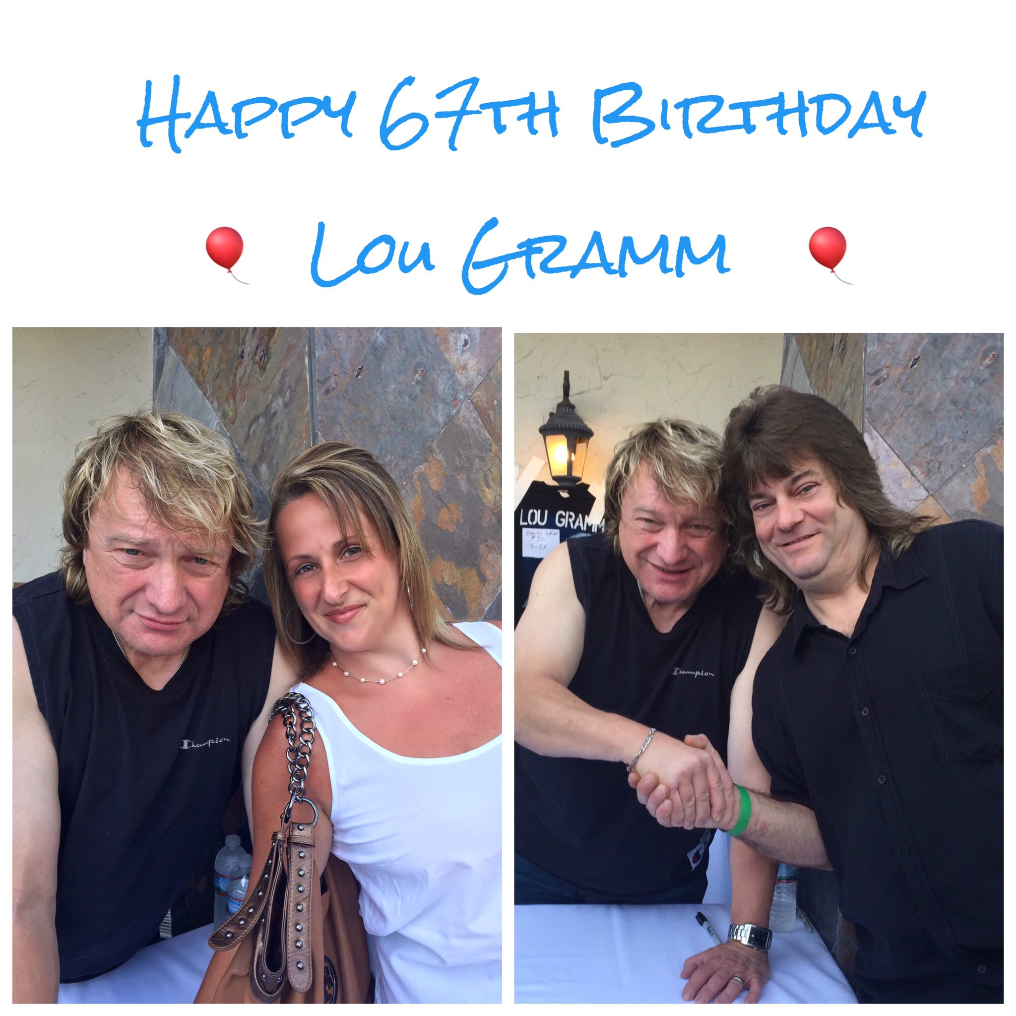 Happy & Healthy Birthday to Mr Lou Gramm ... wishing you many more       