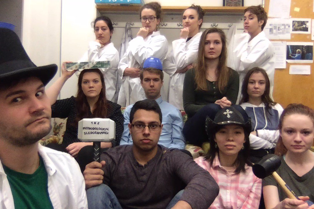 ScienceCox's tweet image. Lab Photos 2017! None of my work would be possible without these awesome research assistants!