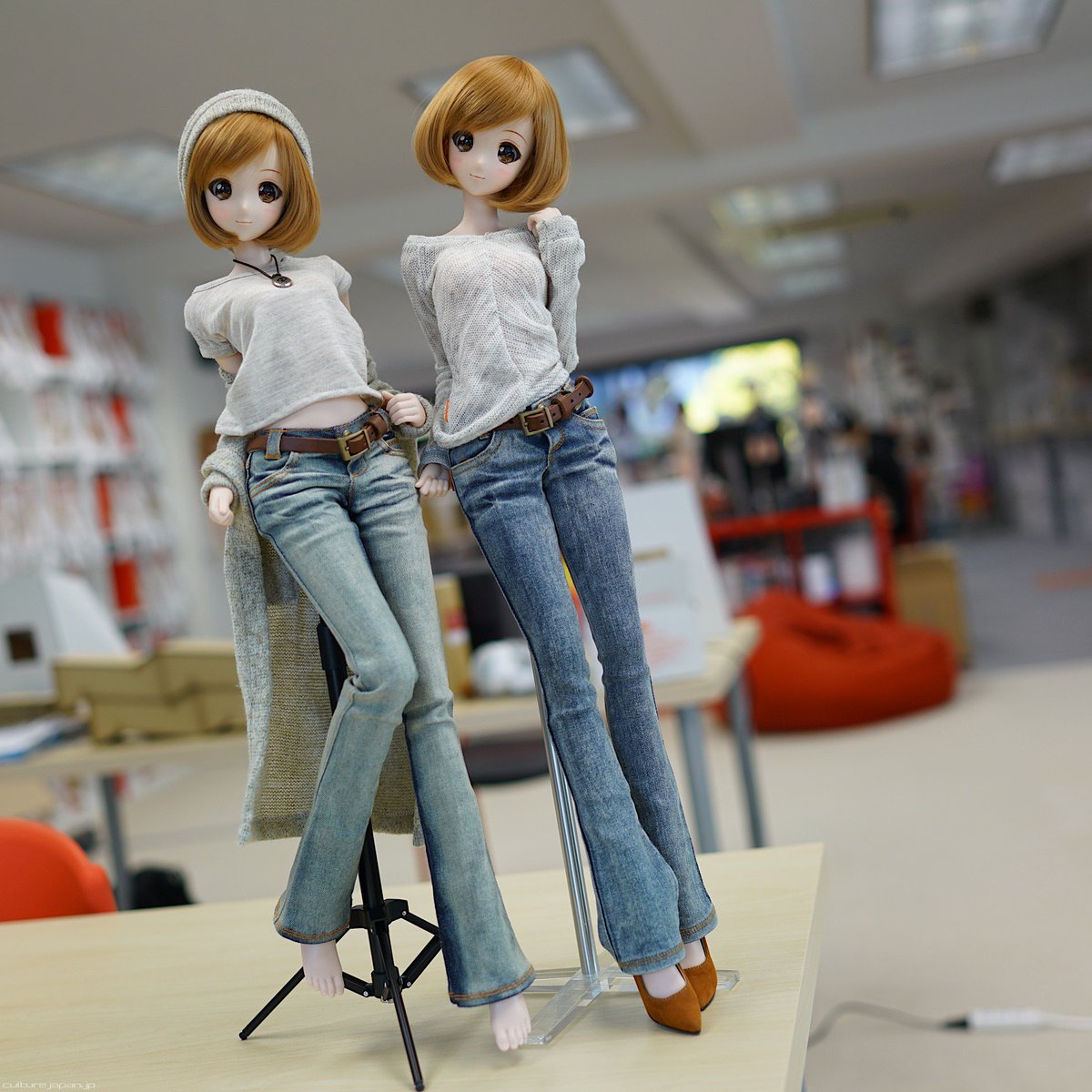 Danny Choo ミライシェル Mirai Shell スマートドールプラモデル化 日本の大手プラモデルメーカーの匠が設計 シェルは完全スナップフィット 二人のみらいちゃんのどっちかが射出成型 In Da Werks Smart Doll Injection Molded Ver T Co