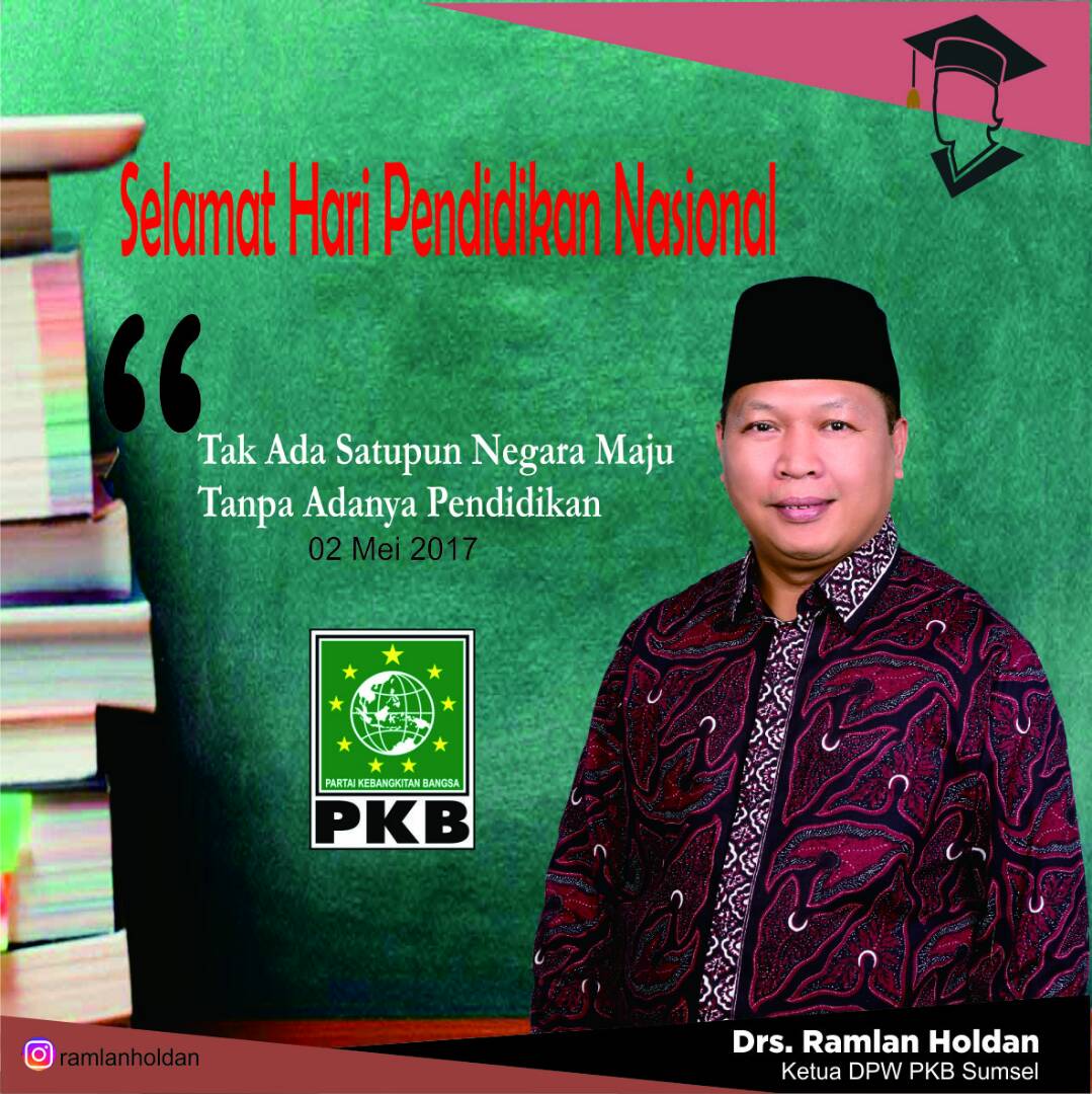 setiap orang adalah guru
setiap rumah adalah sekolah
selamat hari pendidikan nasional 2 mei 2017