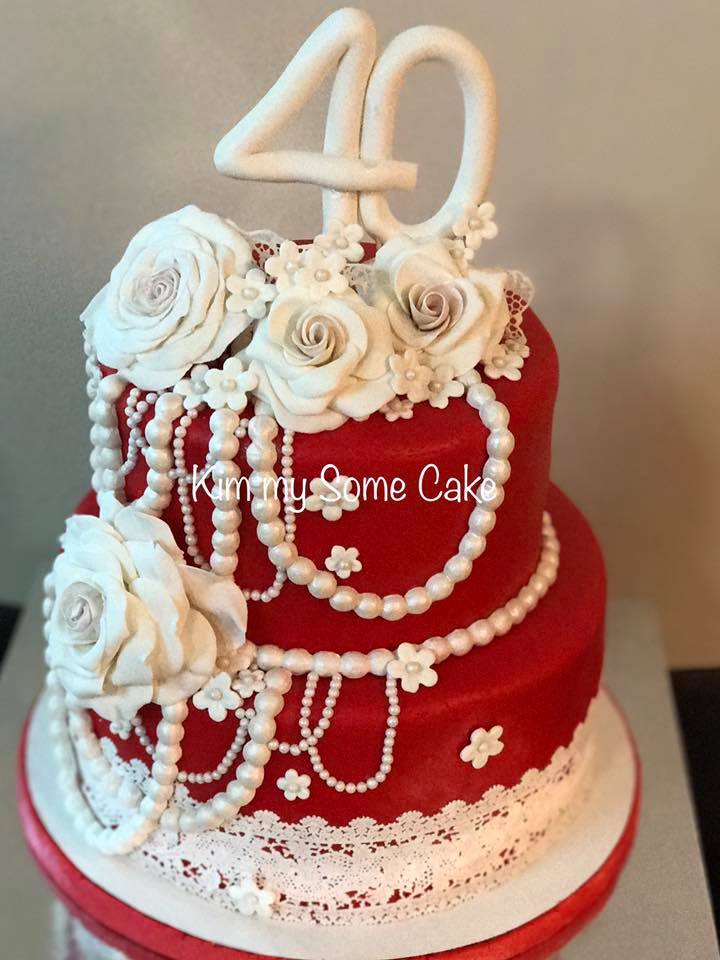 Kimberly R On Twitter Anniversary Cake Made For My Parents