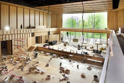 Eerste reptitie Gelders Orkest in nieuwe zaal voelt aan als warm bad dlvr.it/P2kd6H