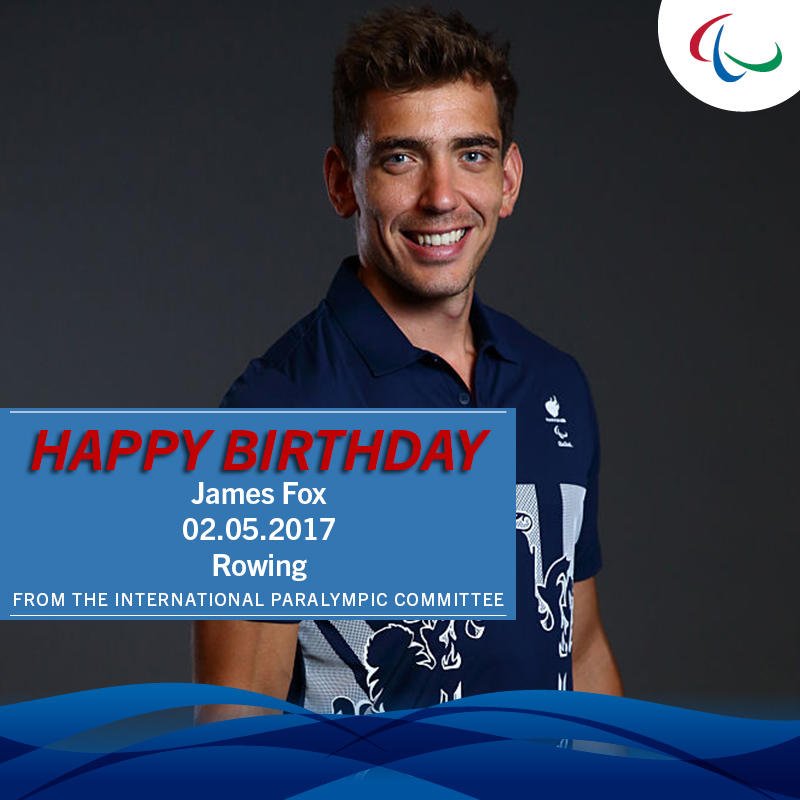 Happy Birthday to <a href="/BritishRowing/">British Rowing</a>'s Rio 2016 Paralympic gold medallist  <a href="/hashtag_fox/">James Fox</a>! He's a #One2Watch! #ParaRowing