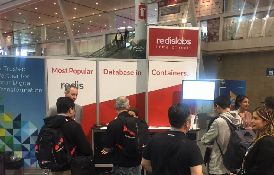 Redisinc's tweet image. A busy day at #RHSummit! Stop by booth 411 for a chance to win #Beats headphones and meet fellow #RedisGeeks and the #Redis Labs team!