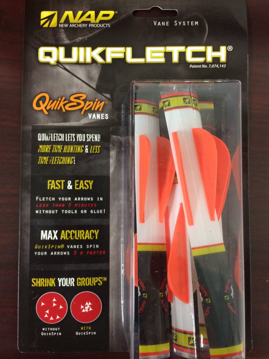 Check out our Facebook page -goo.gl/X69mVs - for a chance to win a free pack of QUIKFLETCH. #newarcheryproducts