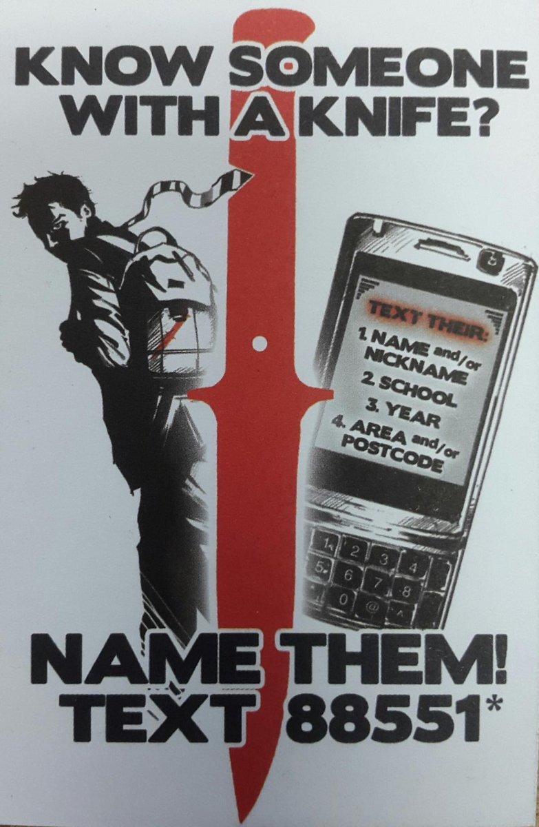 MerPolPresHlwd's tweet image. We need your help to take knives off the street. Know someone carrying a 🔪? Want to help save a life? Text @CrimestoppersUK or 📞0800 555 111