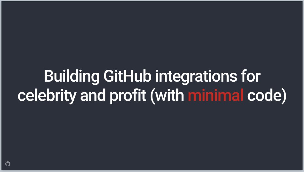 jbjonesjr's tweet photo. Coming to @agencyCHIEF tonight for #DCAPI ? Here's the **second** alternate title for my talk re: @github. Hope your Q-rating is ready! https://t.co/eIiXCokG7G