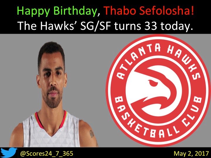 Happy birthday Thabo Sefolosha! 