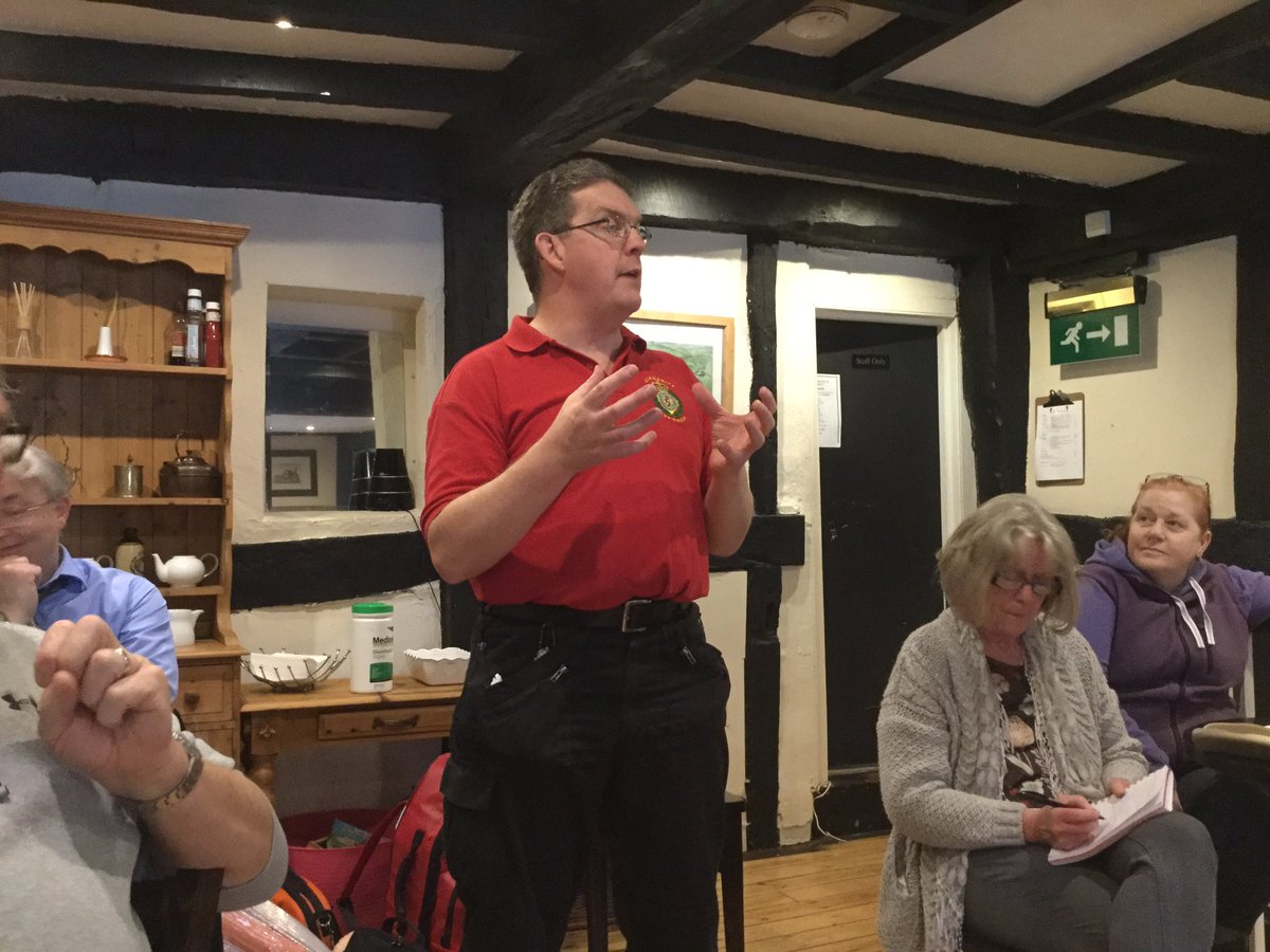 Always great to welcome Edenbridge CFRs to our meetings and support this fabulous service in the #Edenbridge #Community