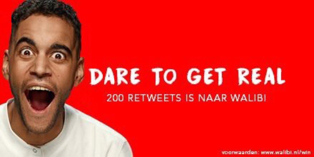 lars176's tweet image. Bij 200 retweets krijg ik twee gratis tickets voor Walibi! Help mij door een RT! Let&apos;s GO! RETWEET! #daretogetreal #walibi