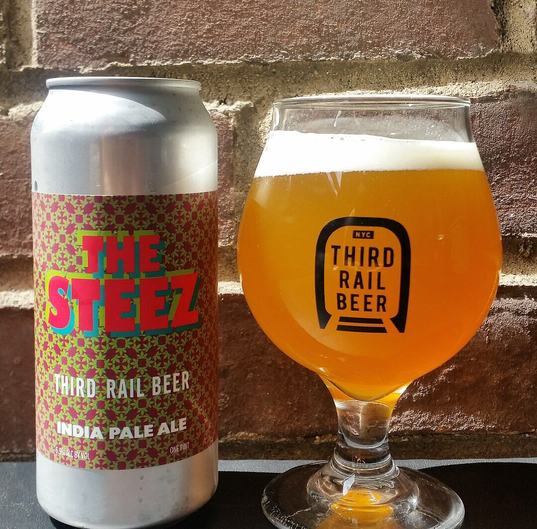 The Steez -- a double dry-hopped hazy 6.9% ABV IPA -- is in 16-ounce cans for the first time beermenus.com/beers/169969-t…