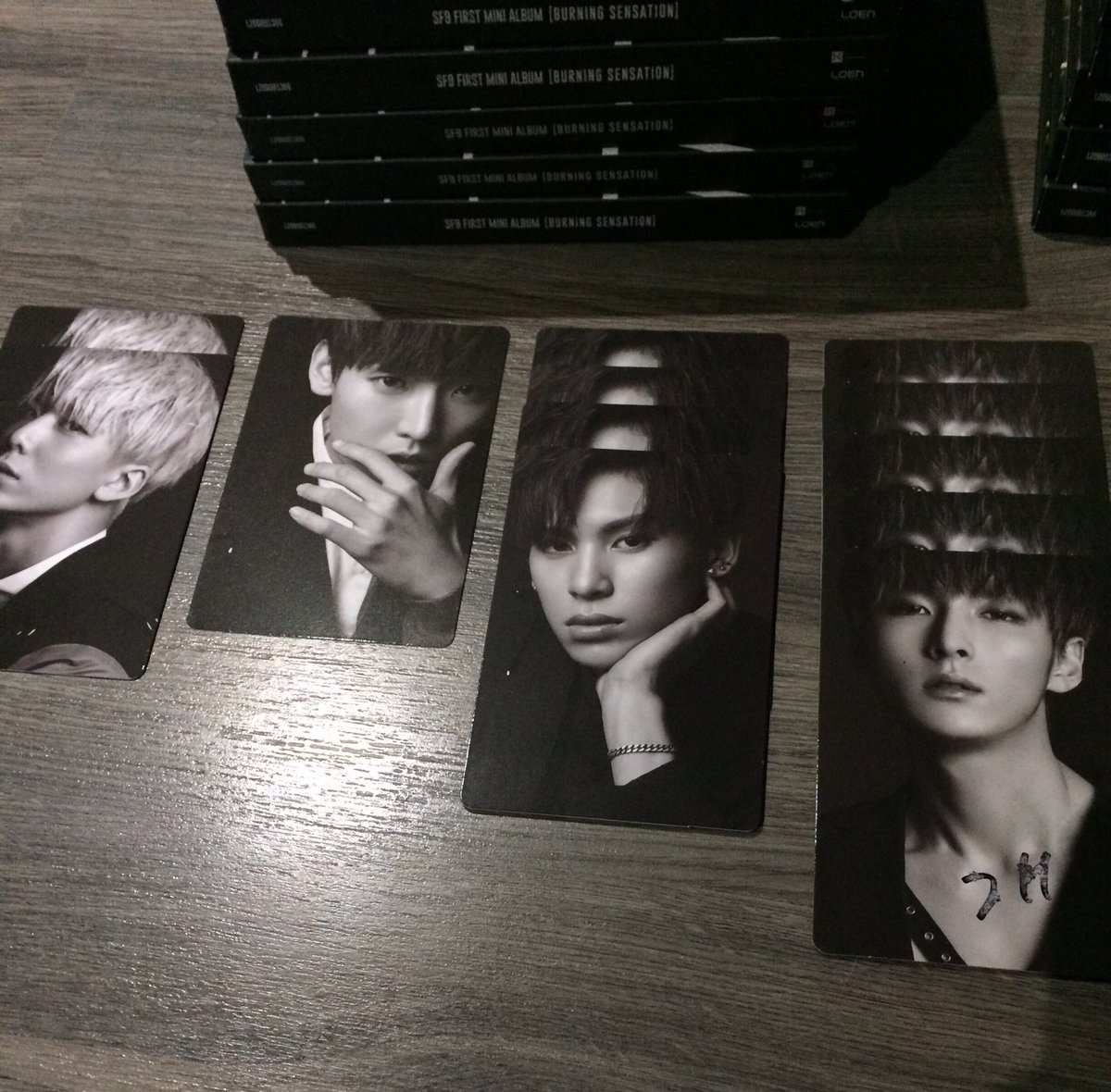 <a href="/sf9trade/">SF9 Trade~</a> 
Album: Burning Sensation
Have: (refer to pic)
Want: Rowoon &amp; Youngbin big concept pc
Located: Canada
WW: Possibly!