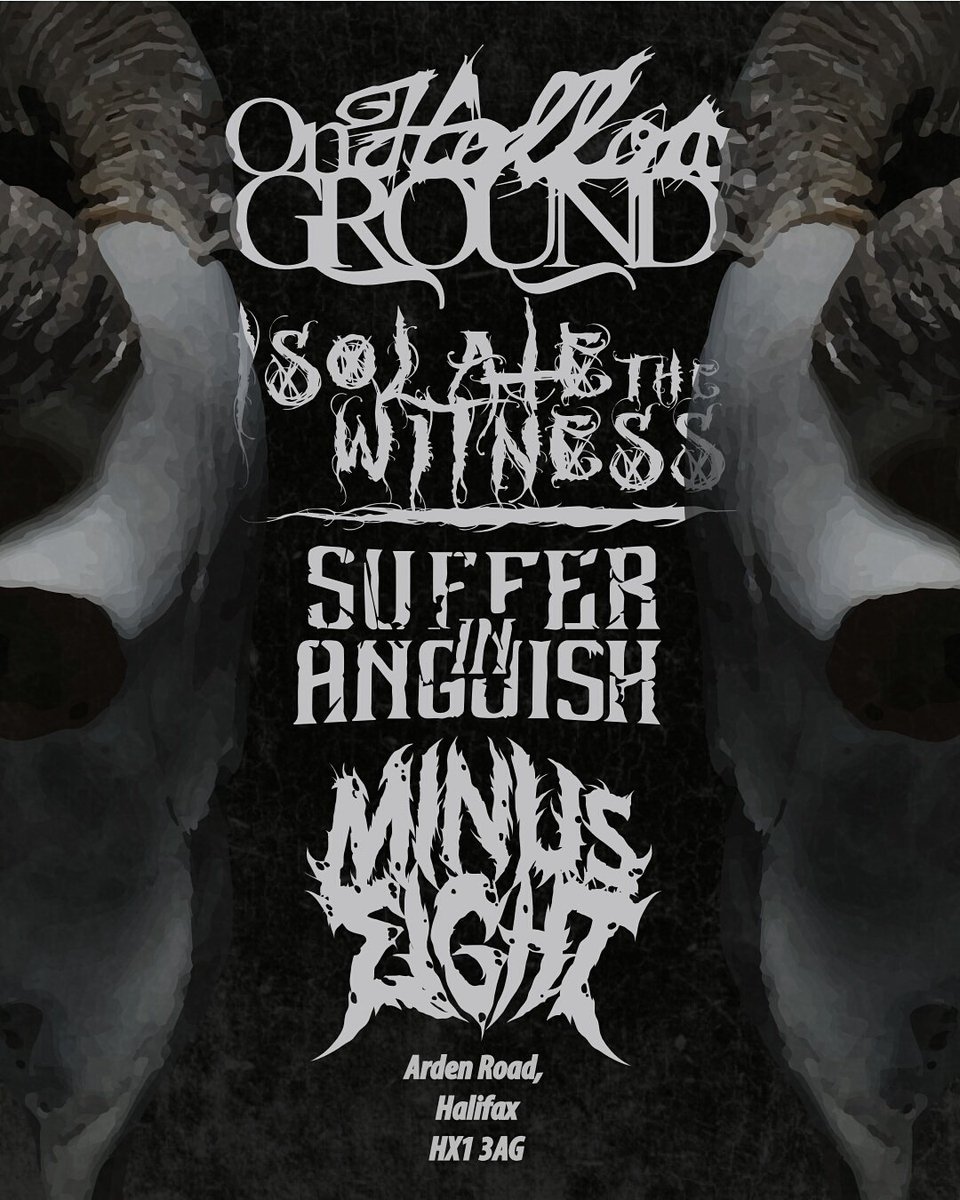 We're super stoked to be playing amongst this ridiculous lineup! #metalcore #deathcore