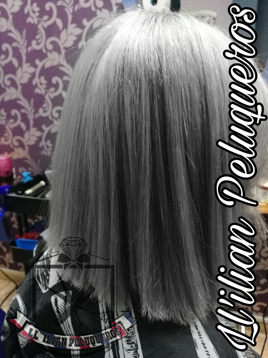 Pelu_Llilian's tweet photo. #gris #Plata #LlilianPeluqueros #Ugena #Silver #Colordemoda #precioso #ponteenmanosdeprofesionales #MiercolesDeGanarSeguidores #Desdw1991 💈 https://t.co/flw3Co4MSf