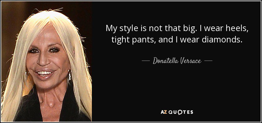 Happy Birthday Donatella Versace, born on this day in 1955 