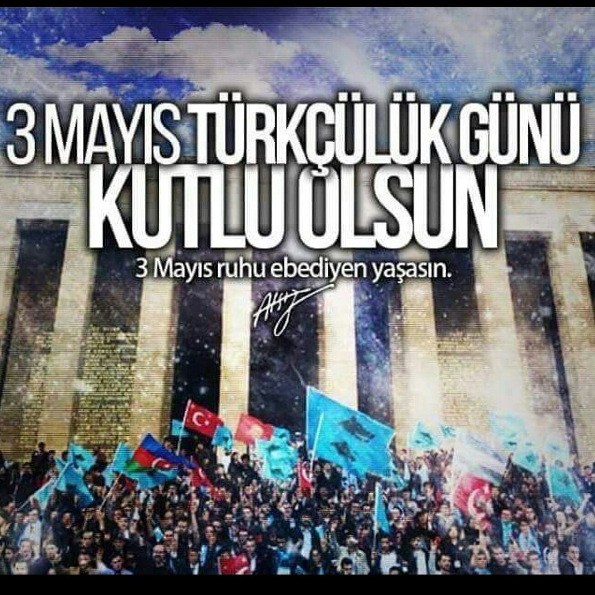 Selam olsun Türkçülük bayrağını nesilden nesile aktaranlara!

Selam olsun Atsız'a, Sançar'a, Başbuğ'a!

#TürkünGünü3Mayıs