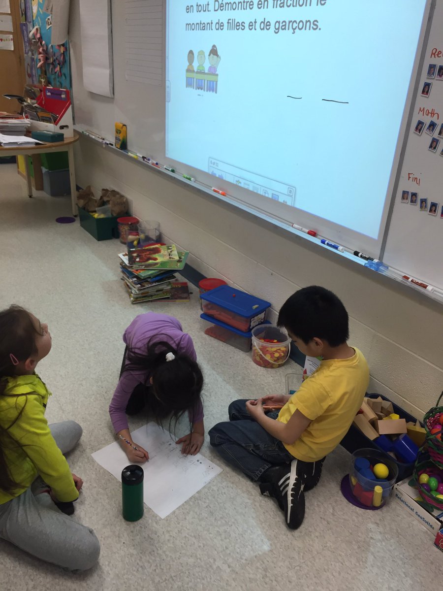 MmeSalame's tweet image. Math solving questions to identify the numerator and the denominator in the question! @StGertrudeMBC #teamwork #fractionsrule