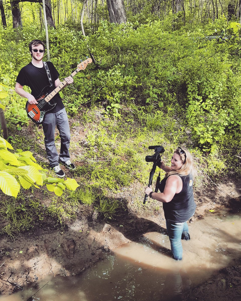 Lots of fun shooting with Melissa Stillwell Sunday. More to come! #NewMusic #kykicksass