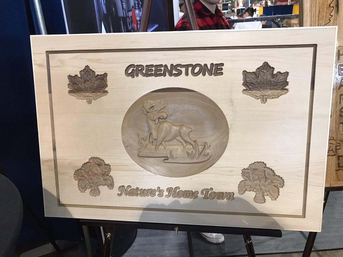 ShawnaGrouette's tweet photo. This #SGDSB Girl did it Again!GOLD at the SkillsON2017 provincial competition for CNC Woodworking. Congrats Alanna Koning-McCullagh!😁 #GCHS https://t.co/XDs6WmNoOU