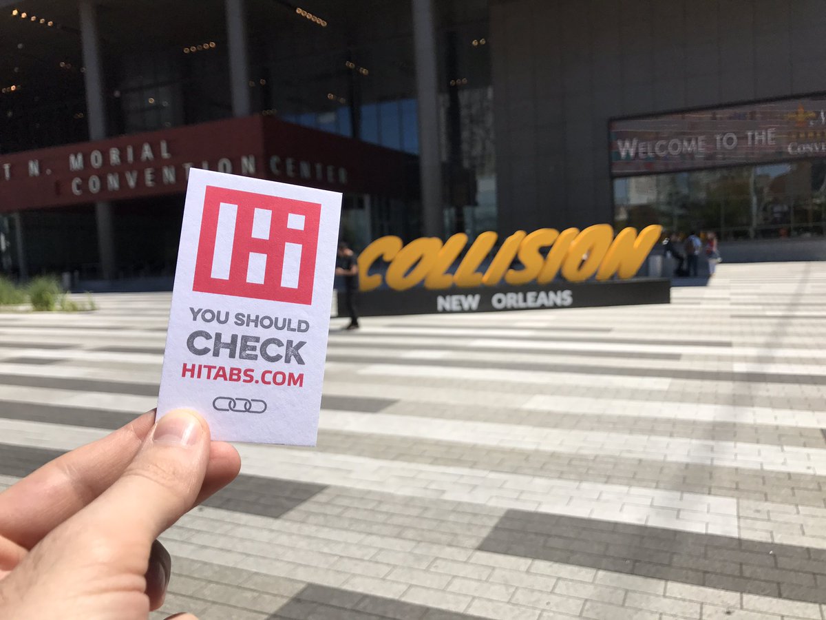 2nd year at @CollisionHQ with the greatest #startups and #entrepreneurs.
#CollisionConf #hitabs #collaboration #ideasstarthere https://t.co/537V20CCw5